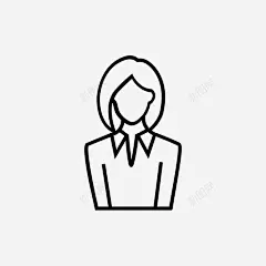 女正式行图标 UI图标 设计图片 免费下载 页面网页 平面电商 创意素材