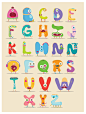 Monster alphabet