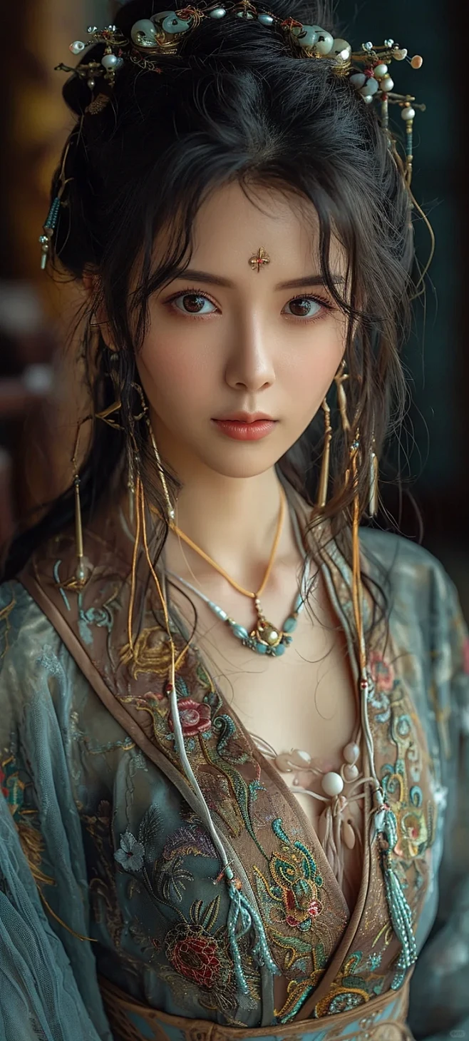 人物篇之古风（AI生成）图片_插画图片素材-花瓣网