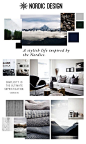 Blog Boss Oct/Nov 2014 e-course, color season mood board by Catherine Lazure-Guinard // Nordicdesign.ca