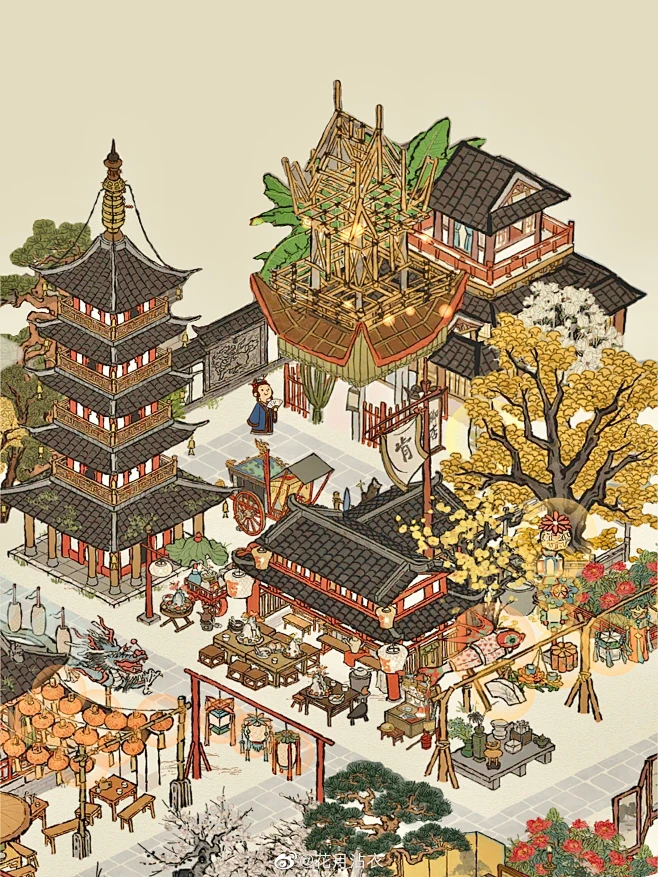 #江南百景图[超话]... - @花月沾衣的微博 - 微博-花瓣网