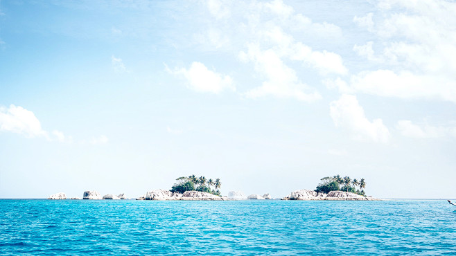 水波背景 海洋系背景 湖面背景 空间感蓝...