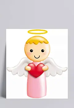 爱心小天使动漫人物|爱心小天使,动漫人物,动漫人物元素,动植物元素,免抠元素