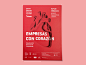 Club RRHH 2017 : Cartel para la conferencia de Rafael Matesanz organizada por el club de RRHH de Castellón. Cartel realizado con la técnica de papercut creando diferentes capas generando sensación de profundidad a diferentes niveles.poster for the confere