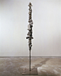 Untitled
艺术家：路易丝·布尔乔亚
年份：1954
材质：Bronze, painted white
尺寸：137.7 x 30.4 x 30.4 CM