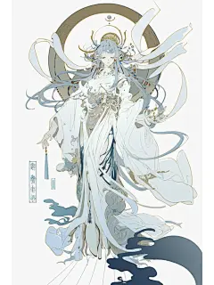 AI古风时装秀｜忽略这个鸡爪子一样的手哈哈
