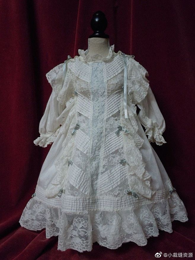 #服装参考# Vintage娃衣 来自小...