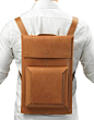 Soffio Squared backpack - clean lines, structured, minimalist: 