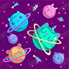 星球背景 【酷图网】星球背景,星空背景,星球,行星,银河系,太空,卡通,宇宙星球,天体,恒星,矮行星,太阳系,