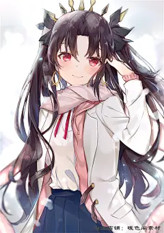 FGO/Fate系列远坂凛弓凛P站同人图集原画插画壁纸美术图片素材-淘宝网