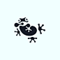 #设计秀# 关于 青蛙 元素LOGO图形设计 ​​​​