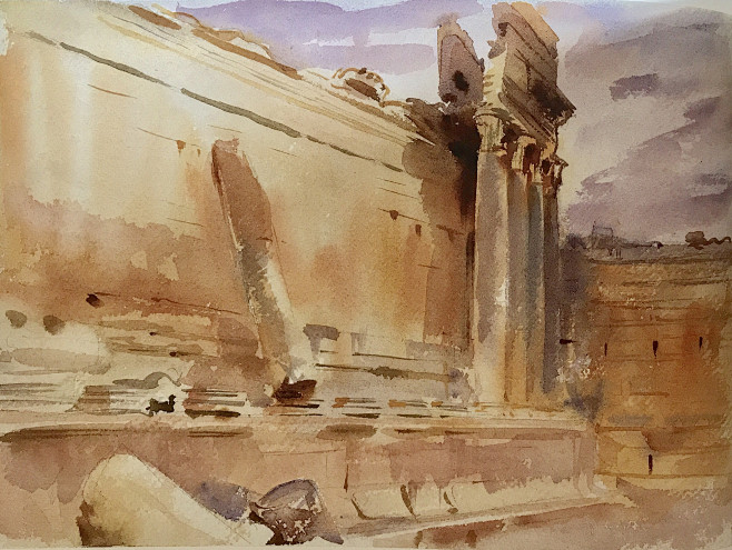 《巴勒贝克的巴拉斯神庙》萨金特