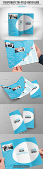 Print Templates - Corporate Tri-fold Brochure | GraphicRiver