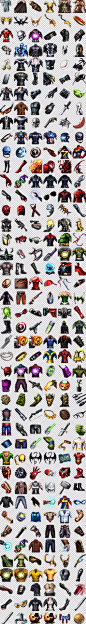 欧美写实Q版科幻超人未来英雄手游游戏装备物品图标素材资源913-淘宝网