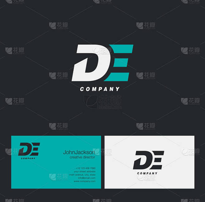 D 与 E 字母标志  