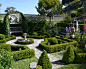 Photo of a medium sized traditional back formal garden in Orange County.