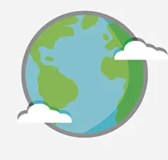 手绘地球免抠素材_新图网 https://ixintu.com 创意 卡通 可爱 地球 彩色图 手绘图 简单
