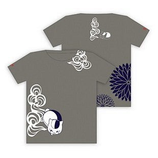 夏目友人帐 T-Shirt，灰色，纯棉面...