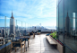 commercial penthouse march tower new york city stair terrace skyl (12)