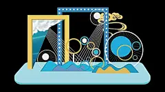 【素材能量站】美陈 堆头  地产    拍照 合影区 海洋 蓝色  暖场 异形|284757 