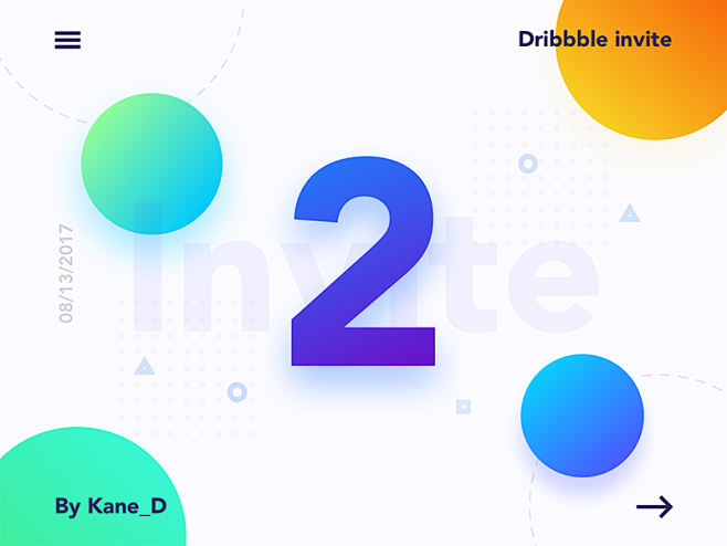 2 Dribbble Invites