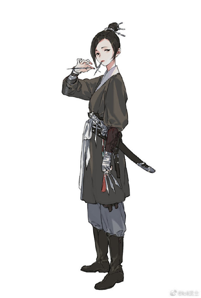 一位侠女~ ​​​​