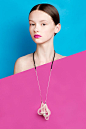 Ad campaign for Rasa Accessories SS15 collection. Photography by ALEKSANDRA KINGO: 