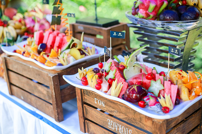 水果拼盘水果茶歇