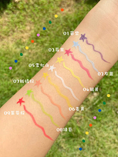 Active～采集到手臂试色参考