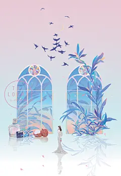 心上人小说封面插画_画画的陶然__插画师作品_涂鸦王国gracg_com