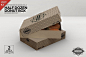 甜甜圈蛋糕食品美食包装盒纸盒展示效果VI智能图层PS样机素材 Half Dozen Donut Box Mock Up - 南岸设计网 nananps.com