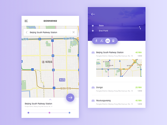 Map App Design