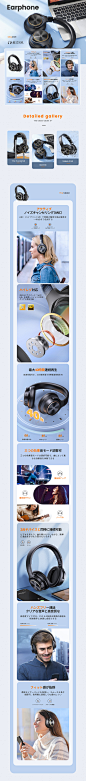 亚马逊（主图A+页面）头戴式耳机