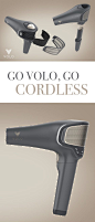 Go Cordless with the VOLO Go infrared hair dryer. COMING SOON. #hairdryerconcept