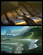 Guild wars 2, Jung Park : Some of the concept art done for Guild Wars 2. 