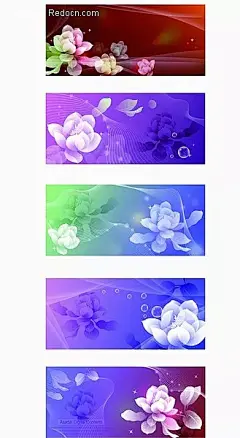 精美花朵绚彩底纹背景设计花边|花边素材|花朵|花纹|花纹素材|精美花纹|梦幻底纹|时尚|矢量素材|绚彩底纹