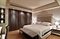 新古典风格四居177平家庭卧室床吊顶灯具装修效果图