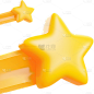 装饰通用软3D流星元素素材
