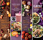 Panera Power Forward : Revving up the year with oomph, Panera Power Forward features powerful purples with hints of rich browns and orange bringing a sense of renewed energy to the New Year. This editorial photography is rich with color and accented with 