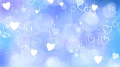 蓝色情人节的背景。