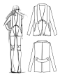 外套服装款式图收集作品-外套服装款式图收集款式图