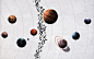 High resolution images presents planets of the solar system. This image elements furnished by NASA.