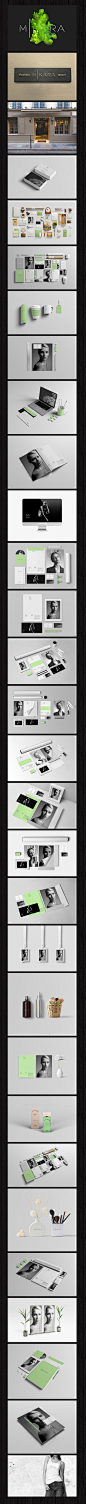 法国时尚品牌Mikar VI智能图层PSD模板贴图素材mockups源文件包装@北坤人素材