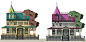 Victorian house : illustration for victorian Architecture in Canadian houses.