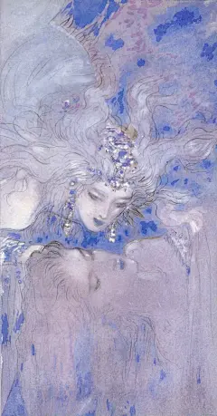 幻境探戈｜绚烂与诡异交织的迷幻插画 - 小红书