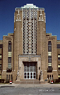 #ArtDeco | Bloom High School, Chicago, Illinois: 