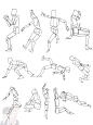 限时速写练习，画了101个方块人动态 - 小红书