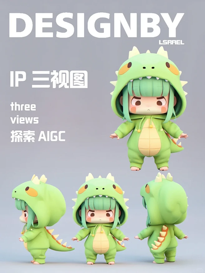 IP 设计|小鳄鱼IP