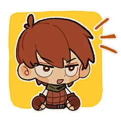 画了一组小孩叔表情包 - 小红书