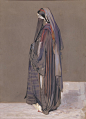 蒙着面纱的埃及女孩
John Frederick Lewis (1804-1876) ​​​​